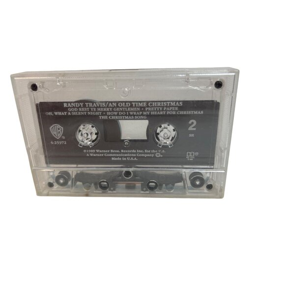 Randy Travis, an Old-Time Christmas Cassette A415 - Picture 4 of 5